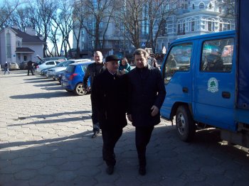 Сегодня политэлита Одессы усердно высаживала деревья