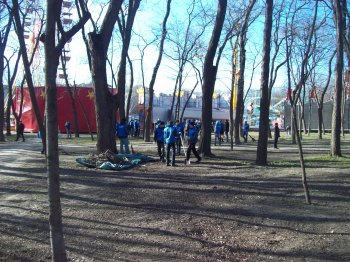 Сегодня политэлита Одессы усердно высаживала деревья