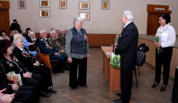 Людмила Варавва поздравила женщин-ветеранов