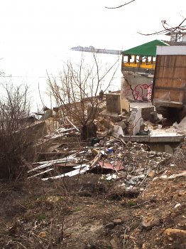 Пляжа в Черноморке больше не существует