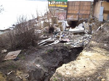 Пляжа в Черноморке больше не существует