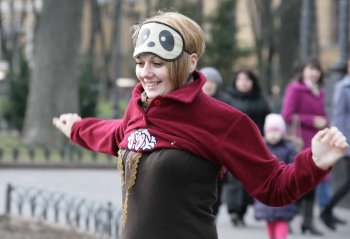 В одесском Горсаду наблюдалось массовое засыпание (фото)