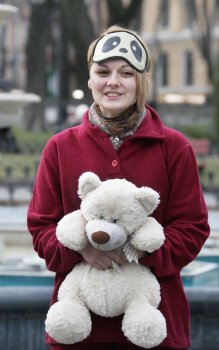 В одесском Горсаду наблюдалось массовое засыпание (фото)