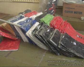 В Одессе милиция пресекла деятельность двух подпольных цехов