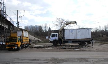 В Одессе сегодня демонтирован МАФ у Пересыпи