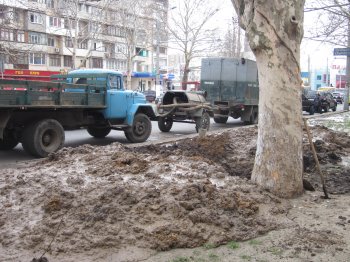 Таирова сковали "пробки", проезд по Королева затруднен!