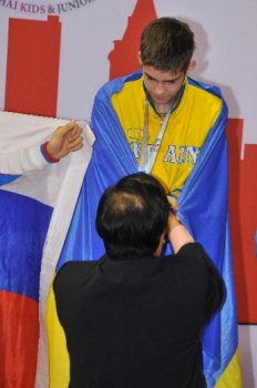 Одесситы достойно выступили на Чемпионате мира среди юниоров по таиландскому боксу (фото)