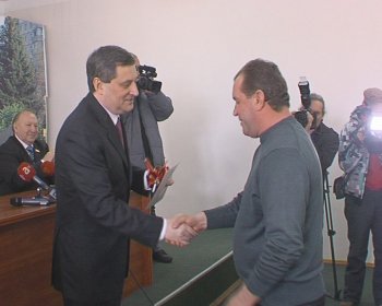 В Теплодаре подарили квартиры чернобыльцам