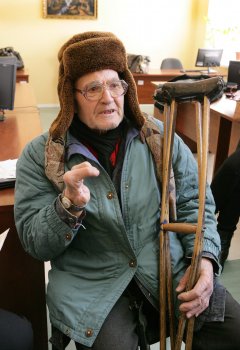 Ветеран Великой Отечественной Николай Скалевский — одесский бомж