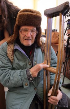 Ветеран Великой Отечественной Николай Скалевский — одесский бомж