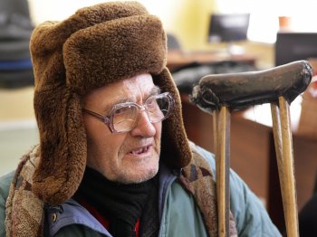 Ветеран Великой Отечественной Николай Скалевский — одесский бомж