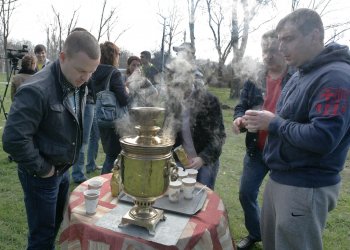 Накануне Благовещения одесситы убирают город