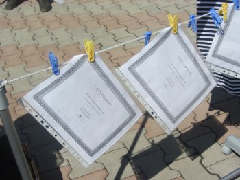 На Морвокзале журналисты демонстрировали кулинарные способности