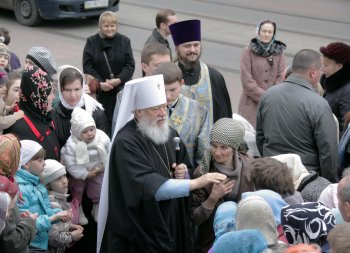 Главное богослужение в праздник Благовещенья прошло в Одесском кафедральном Свято-Успенском соборе (фото)