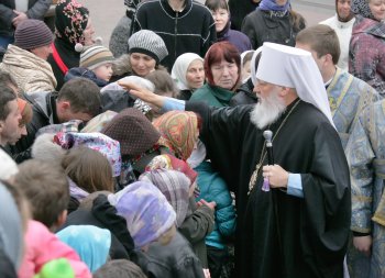 Главное богослужение в праздник Благовещенья прошло в Одесском кафедральном Свято-Успенском соборе (фото)