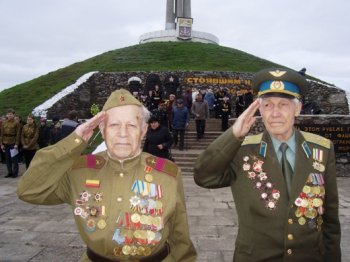 В Одессе на Кургане Славы прошел митинг