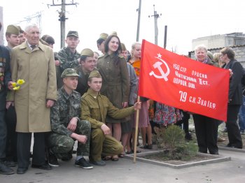 День освобождения отметили на поселке Большевик (фото)