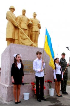 День освобождения отметили на поселке Большевик (фото)
