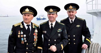 Пограничники совместно с ветеранами вышли в море и почтили память погибших во время освобождения Одессы