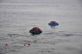 Пограничники совместно с ветеранами вышли в море и почтили память погибших во время освобождения Одессы