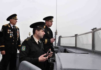 Пограничники совместно с ветеранами вышли в море и почтили память погибших во время освобождения Одессы