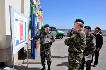 Глава пограничного ведомства Украины провел инспекцию Южного регионального управления Госпогранслужбы