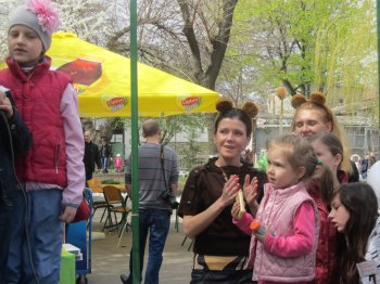 В Одесском зоопарке отметили Праздник проснувшихся медведей