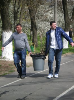 Трасса здоровья сверкает чистотой: Итоги общегородского субботника
