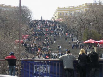 В Одессе будет возрожден забег по Потемкинской лестнице