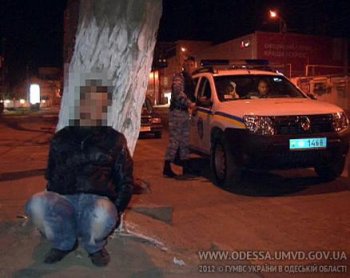 Бойцы одесского «Беркута»  задержали  разбойников