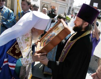 В Одессу прибыла Икона Божией матери «Всецарица»