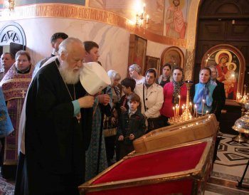 В Одессу прибыла Икона Божией матери «Всецарица»