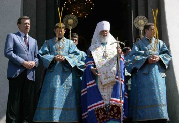 В Одессу прибыла Икона Божией матери «Всецарица»