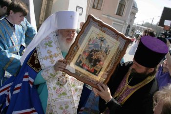 В Одессу прибыла Икона Божией матери «Всецарица»