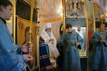 В Одессу прибыла Икона Божией матери «Всецарица»