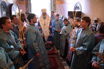 В Одессу прибыла Икона Божией матери «Всецарица»