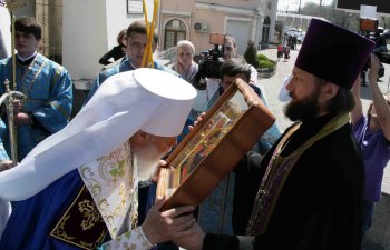В Одессу прибыла Икона Божией матери «Всецарица»
