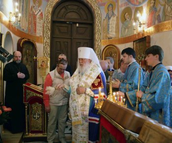 В Одессу прибыла Икона Божией матери «Всецарица»