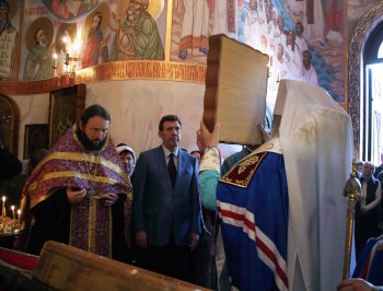 В Одессу прибыла Икона Божией матери «Всецарица»