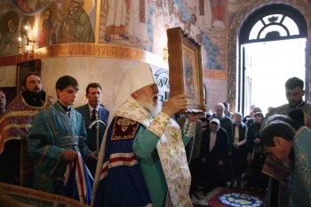 В Одессу прибыла Икона Божией матери «Всецарица»
