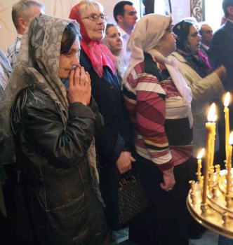 В Одессу прибыла Икона Божией матери «Всецарица»