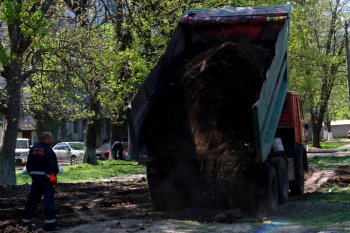 Субботник в Суворовском районе