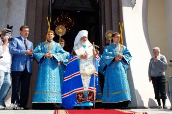 Копия иконы Божией Матери "Всецарица" в Одессе