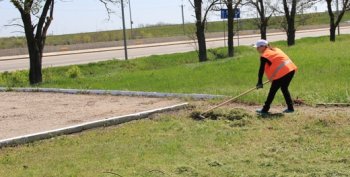 Накануне Дня Победы в Одессе приводятся в надлежащий вид монументы Славы