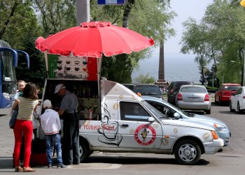 Одесские мобильные кафе: Удобно, но небезопасно