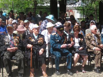 В Суворовском районе уже началось празднование 9 Мая