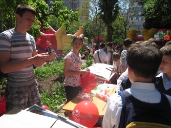 В Суворовском районе уже началось празднование 9 Мая