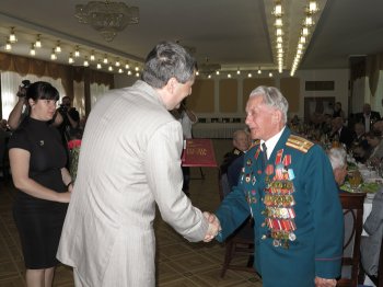 Чествование одесситов - ветеранов Великой Отечественной