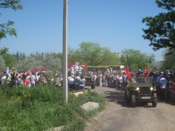 В Одессе состоялся праздничный автопробег