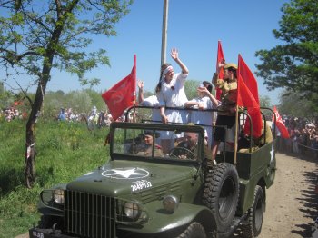 В Одессе состоялся праздничный автопробег